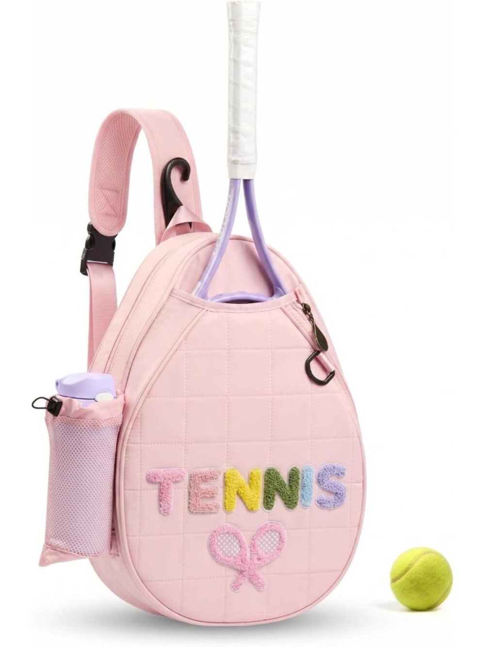 Waterproof Crossbody Tennis Bag for Women | Stylish Sling Racket Carrier